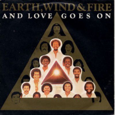 Earth, Wind & Fire And Love Goes On album cover