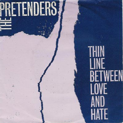 Pretenders Thin Line Between Love And Hate album cover