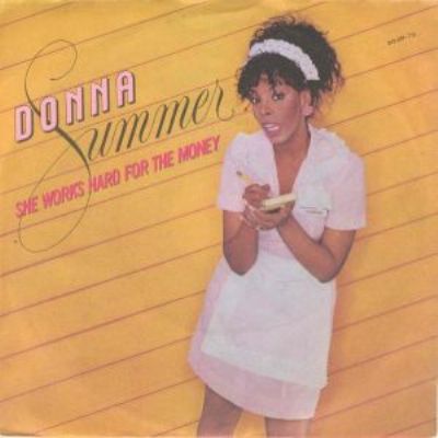 Donna Summer She Works Hard For The Money album cover