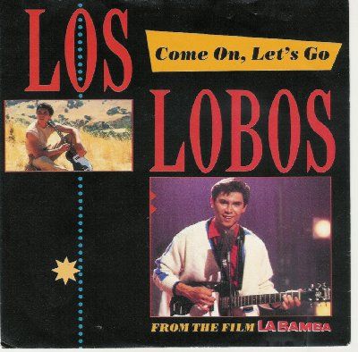Los Lobos Come On Let's Go album cover