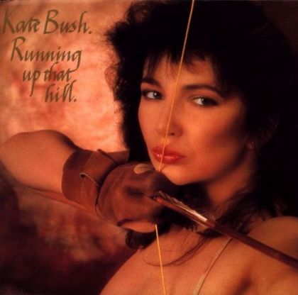 Kate Bush Running Up That Hill album cover
