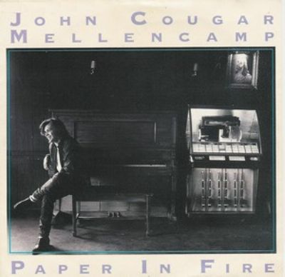 John Cougar MellenCamp Paper In Fire album cover