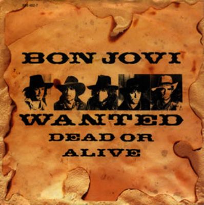 Bon Jovi Wanted Dead Or Alive album cover