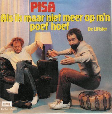 Pisa Als Ik Maar Niet Meer Op M'n Poef Hoef album cover