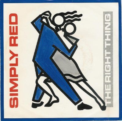 Simply Red The Right Thing album cover