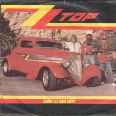 ZZ Top Gimme All Your Loving album cover