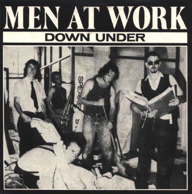 Men At Work Down Under album cover