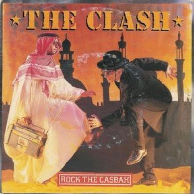 The Clash Rock The Casbah album cover