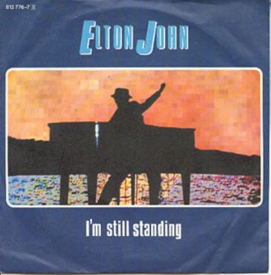 Elton John I'm Still Standing album cover