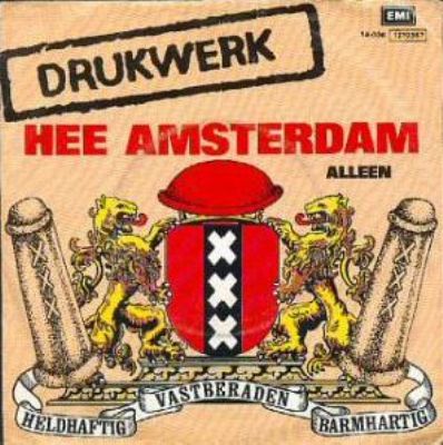 Drukwerk Hee Amsterdam album cover