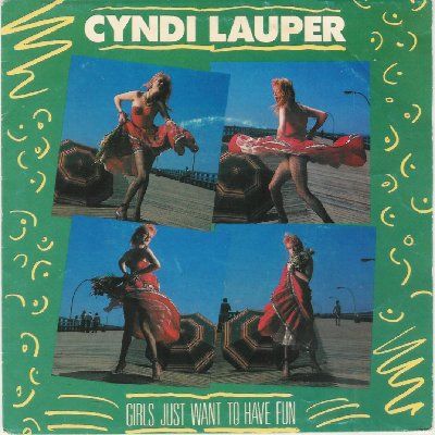 Cyndi Lauper Girls Just Want To Have Fun album cover
