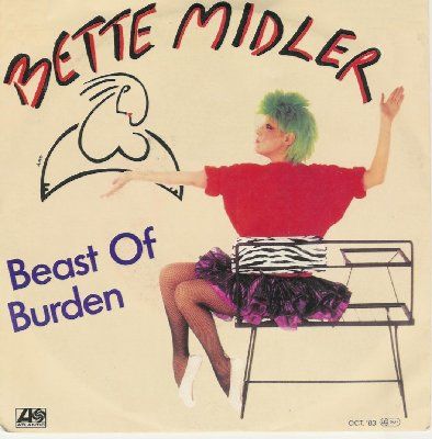 Bette Midler Beast Of Burden album cover