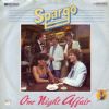 Spargo One Night Affair album cover