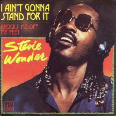 Stevie Wonder I Ain't Gonna Stand For It album cover