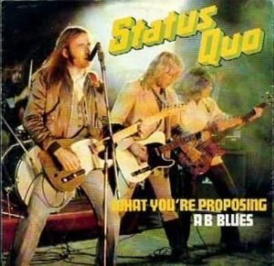 Status Quo What You're Proposing album cover