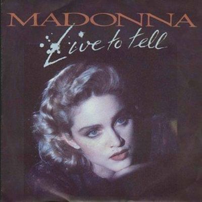 Madonna Live To Tell album cover