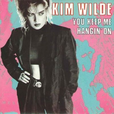 Kim Wilde You Keep Me Hangin' On album cover