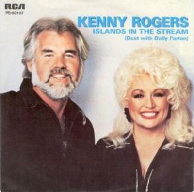 Kenny Rogers & Dolly Parton Islands In The Stream album cover