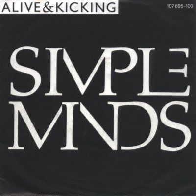 Simple Minds Alive & Kicking album cover