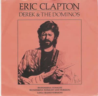 Eric Clapton Wonderful Tonight album cover