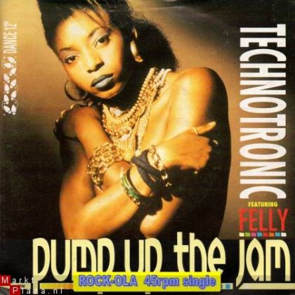Technotronic Pump Up The Jam album cover