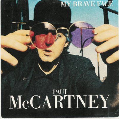 Paul McCartney My Brave Face album cover