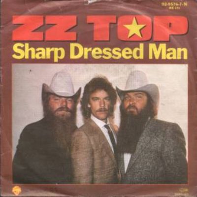 ZZ Top Sharp Dressed Man album cover