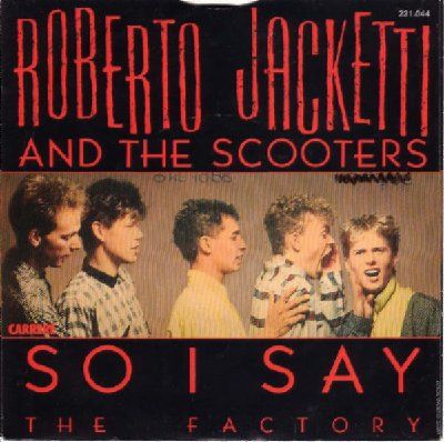 Roberto Jacketti & The Scooters So I Say album cover