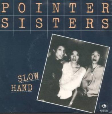 Pointer Sisters Slow Hand album cover