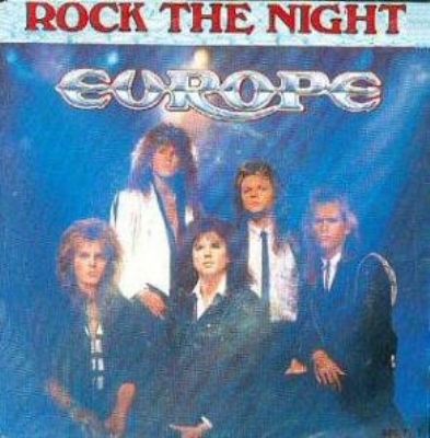 Europe Rock The Night album cover