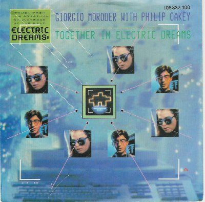 Giorgio Moroder Philip Oakey Together In Electric Dreams album cover