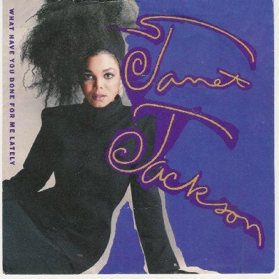 Janet Jackson What Have You Done For Me Lately album cover
