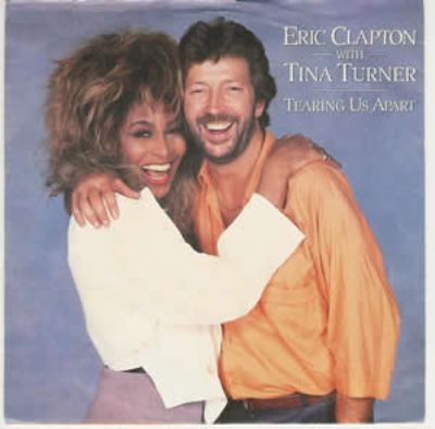Eric Clapton & Tina Turner Tearing Us Apart album cover