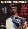 Stevie Wonder I Just Called To Say I Love You album cover