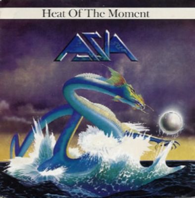 Asia Heat Of The Moment album cover