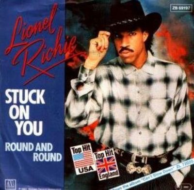 Lionel Richie Stuck On You album cover