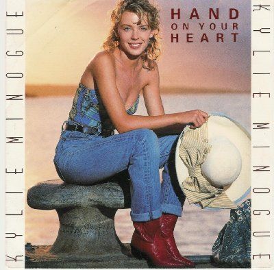 Kylie Minogue Hand On Your Heart album cover