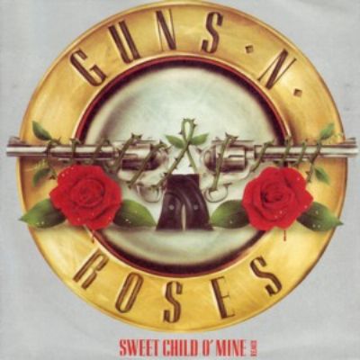 Guns N' Roses Sweet Child O'mine album cover