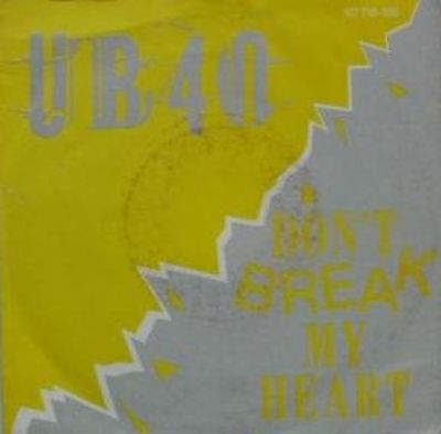 UB40 Don't Break My Heart album cover