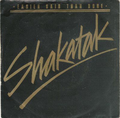 Shakatak Easier Said Than Done album cover