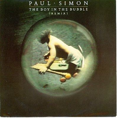 Paul Simon The Boy In The Bubble album cover