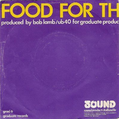 UB40 Food For Thought album cover