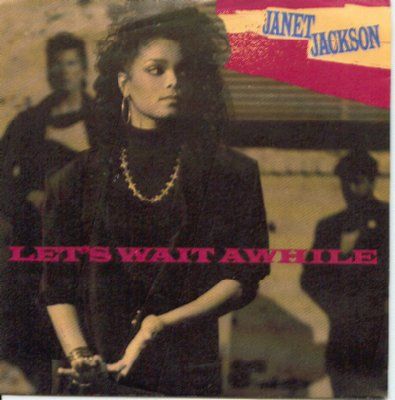 Janet Jackson Let's Wait Awhile album cover