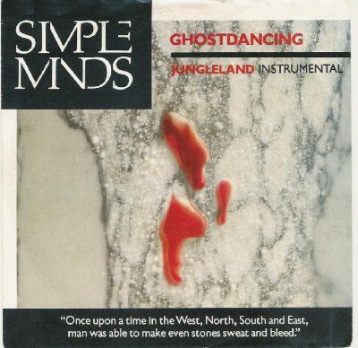 Simple Minds Ghostdancing album cover