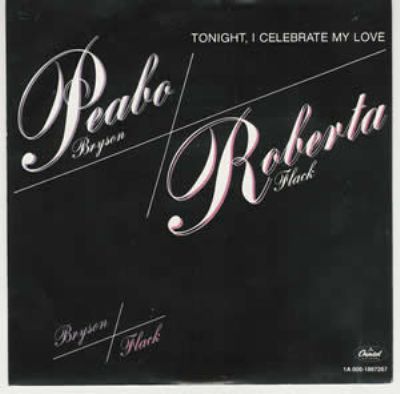 Peabo Bryson & Roberta Flack Tonight I Celebrate My Love For You album cover