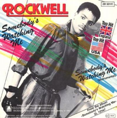 Rockwell Somebody's Watching Me album cover