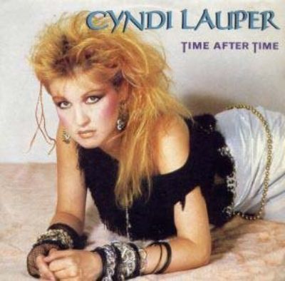 Cyndi Lauper Time After Time album cover