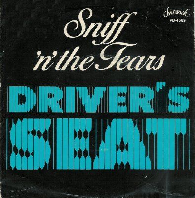 Sniff & The Tears Driver's Seat album cover