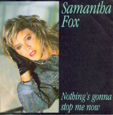 Samantha Fox Nothing's Gonna Stop Me Now album cover