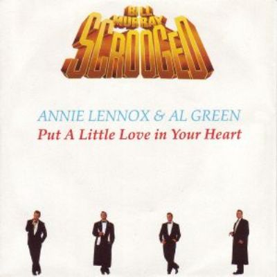 Annie Lennox & Al Green Put A Little Love In Your Heart album cover